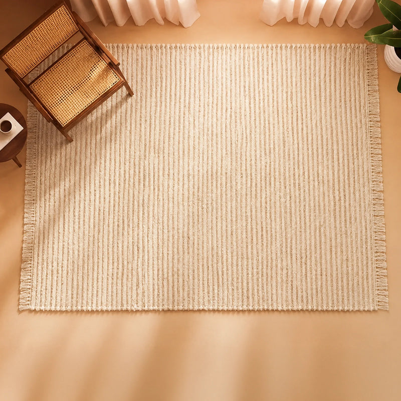 Tassel Cotton Jute - Rectangular-6