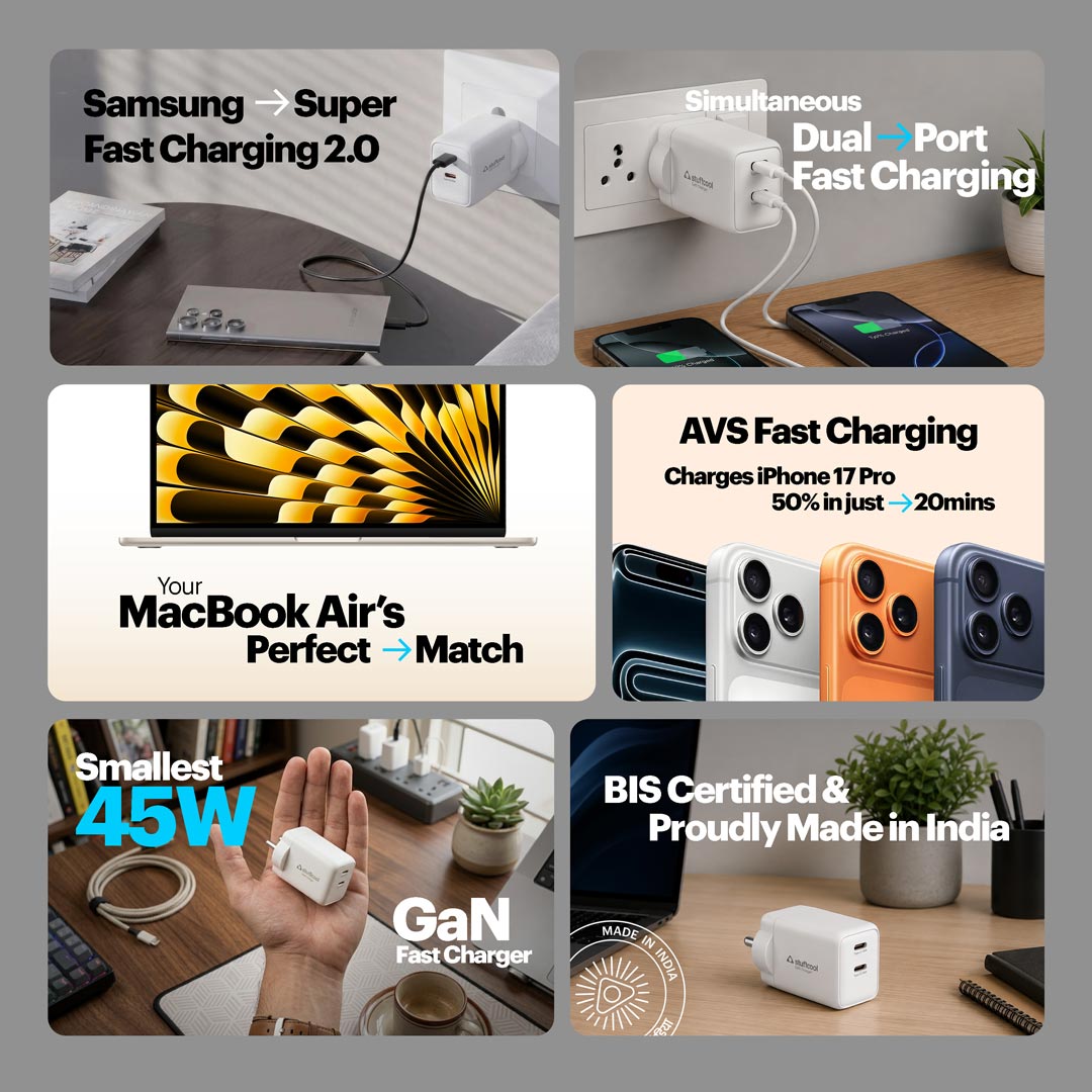 Numen 45 Pro Smallest Dual Port AVS GaN Fast Charger
