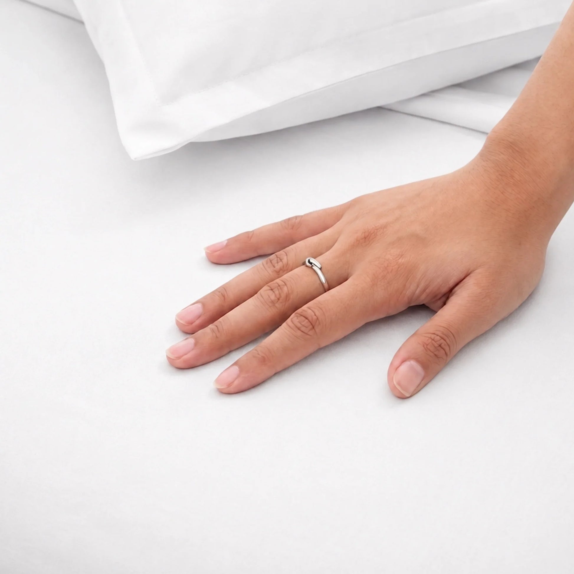 Fort Mellow - Solid Duvet Cover (White)-2