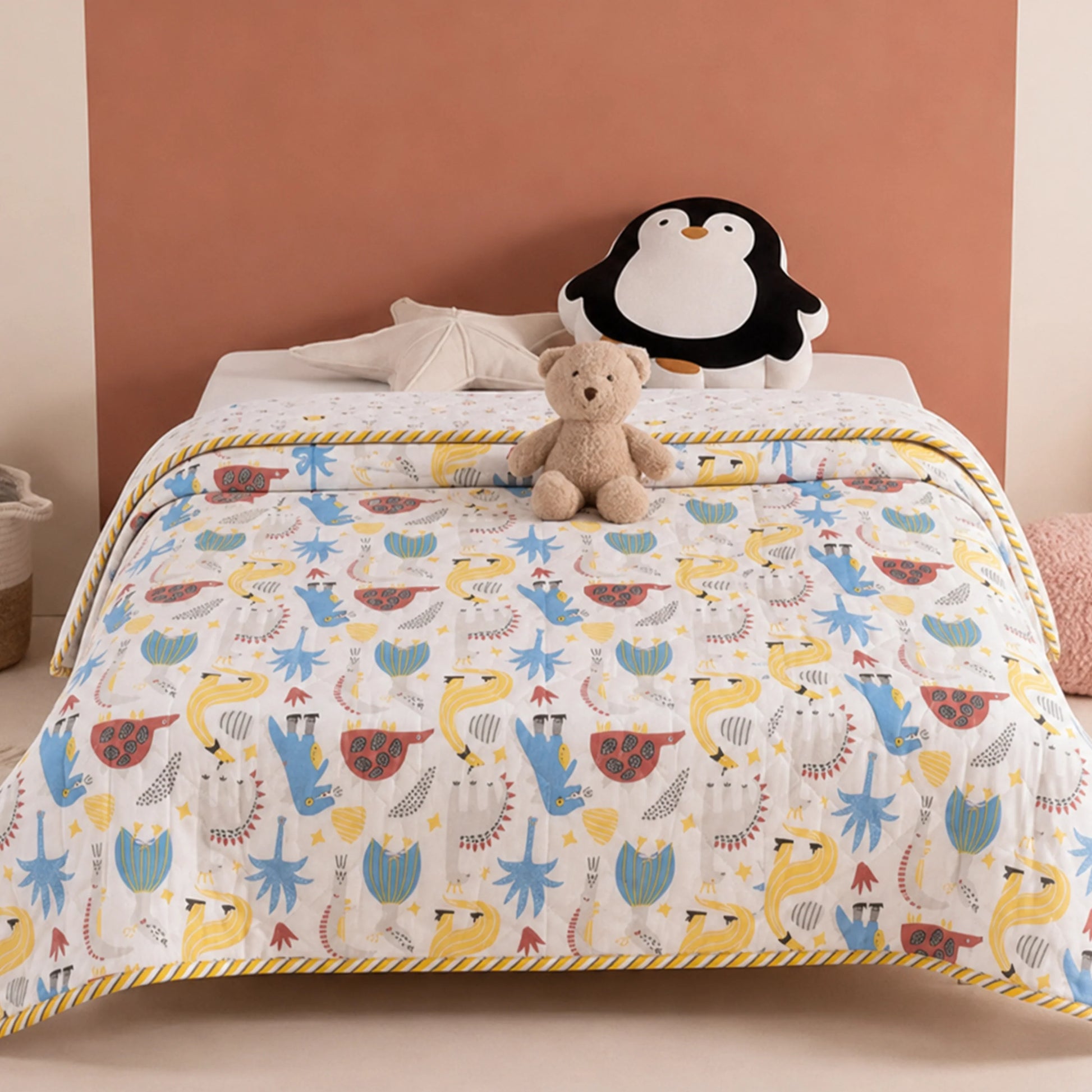 Imprimer Dino Adventure - Printed Baby Blanket-2