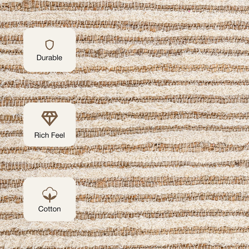 Tassel Cotton Jute - Rectangular-8