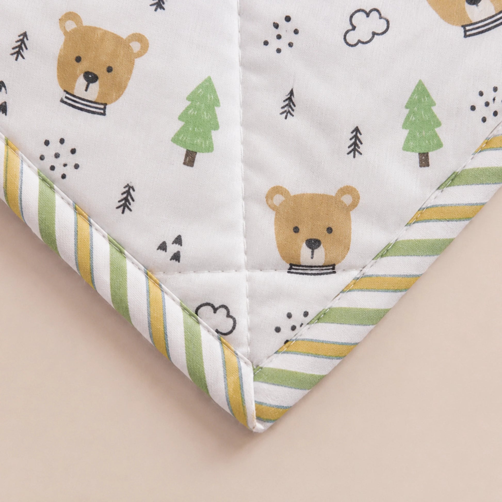 Imprimer Dreamy Bear - Printed Baby Blanket-4