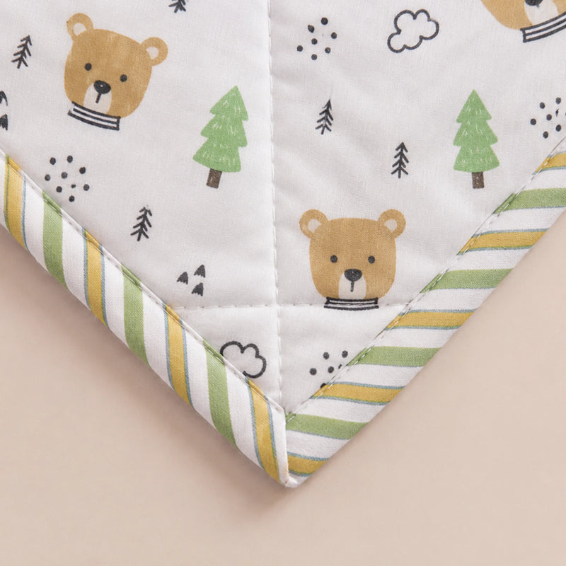 Imprimer Dreamy Bear - Printed Baby Blanket-4