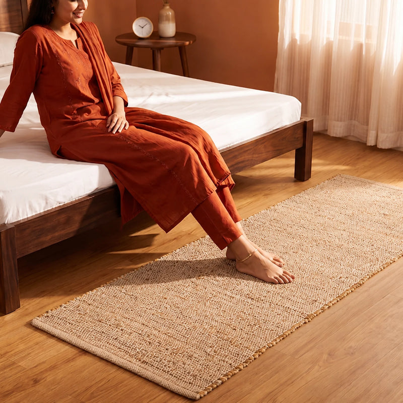 Cotton Jute Rug - Rectangular-26