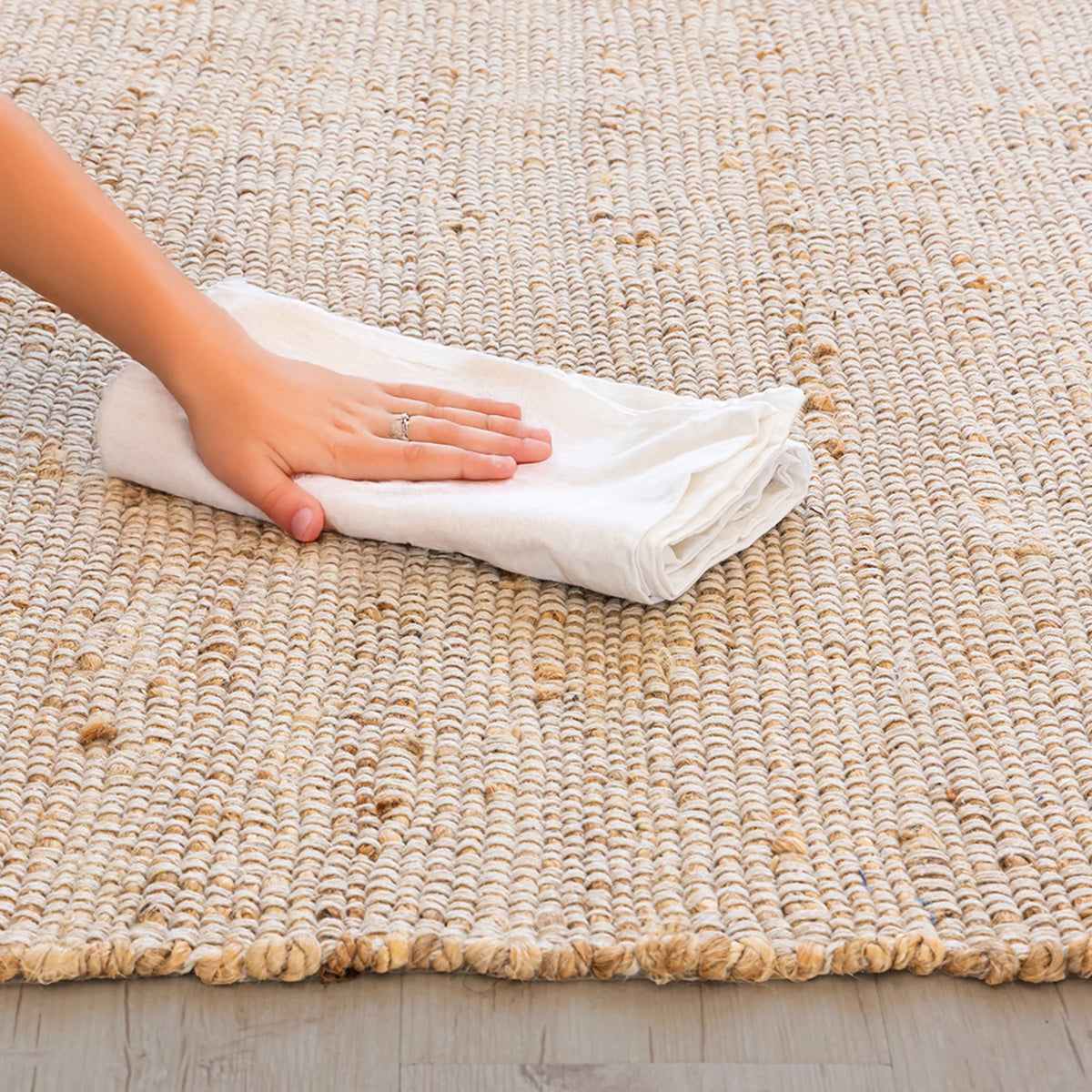 Cotton Jute Rug - Rectangular-21