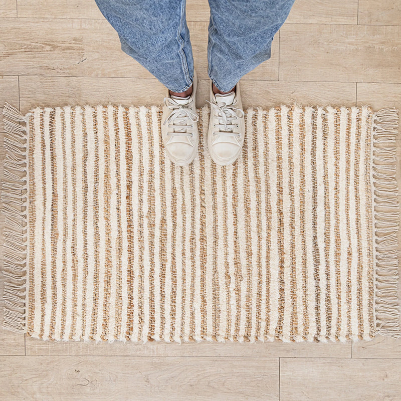 Tassel Cotton Jute - Rectangular-4