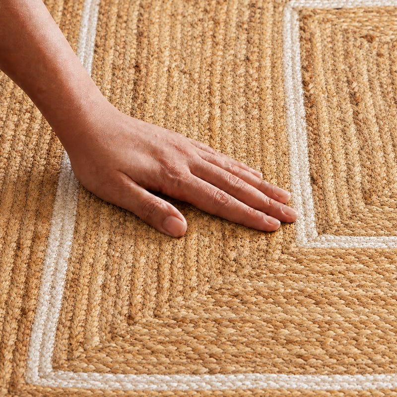 Wave Jute Area Rug - Rectangular-4