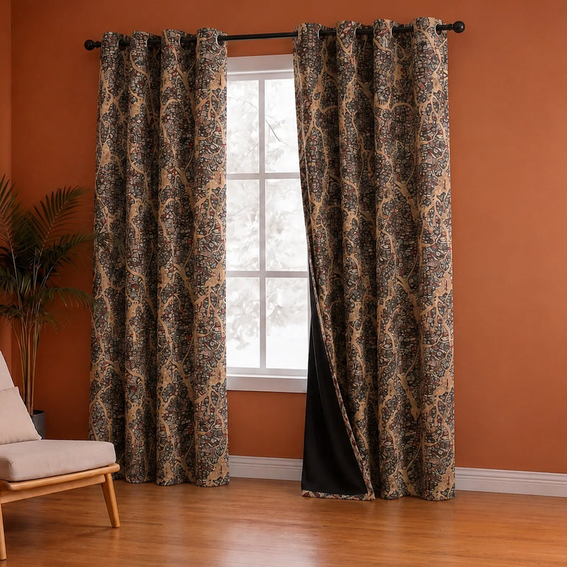 Imprimer River Village - DP curtain-4