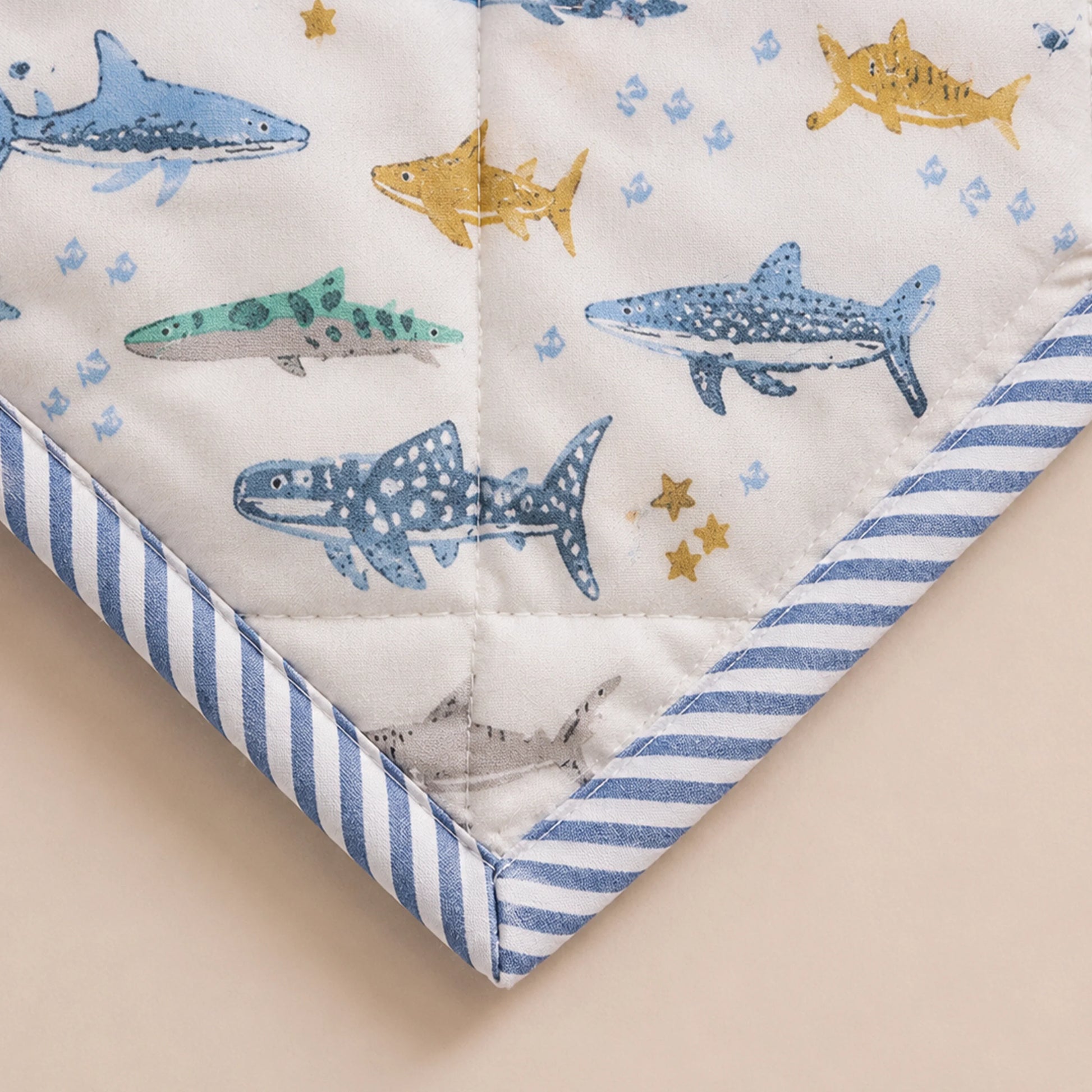 Imprimer Baby Blue Hunter - Printed Baby Blanket-4