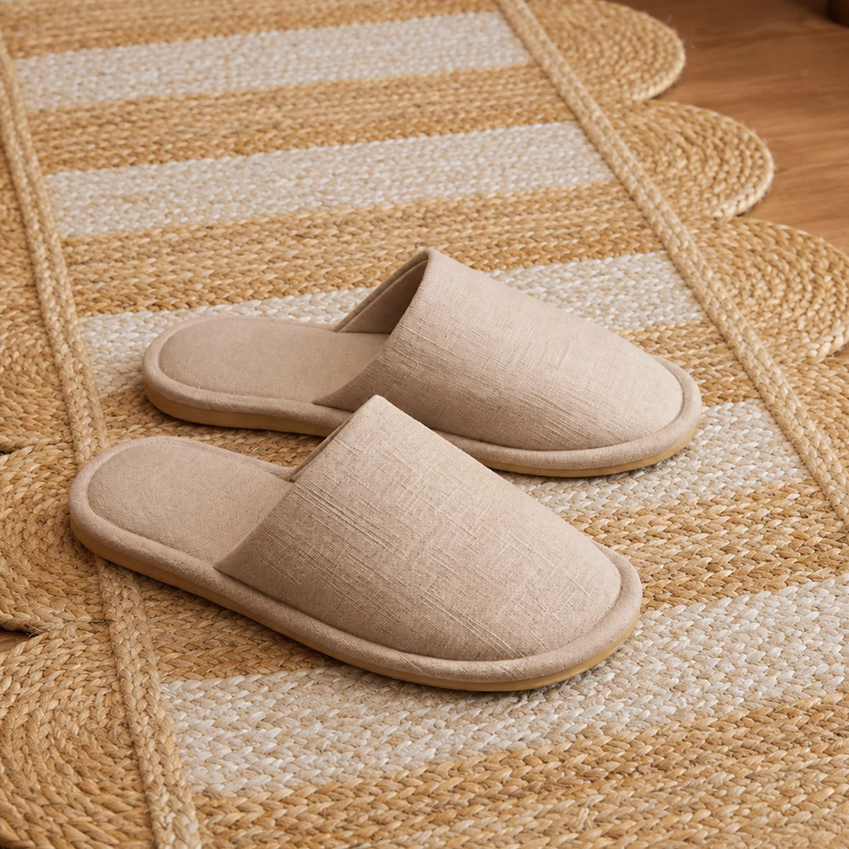 Scalloped Stripe Jute Area Rug - Rectangular-37