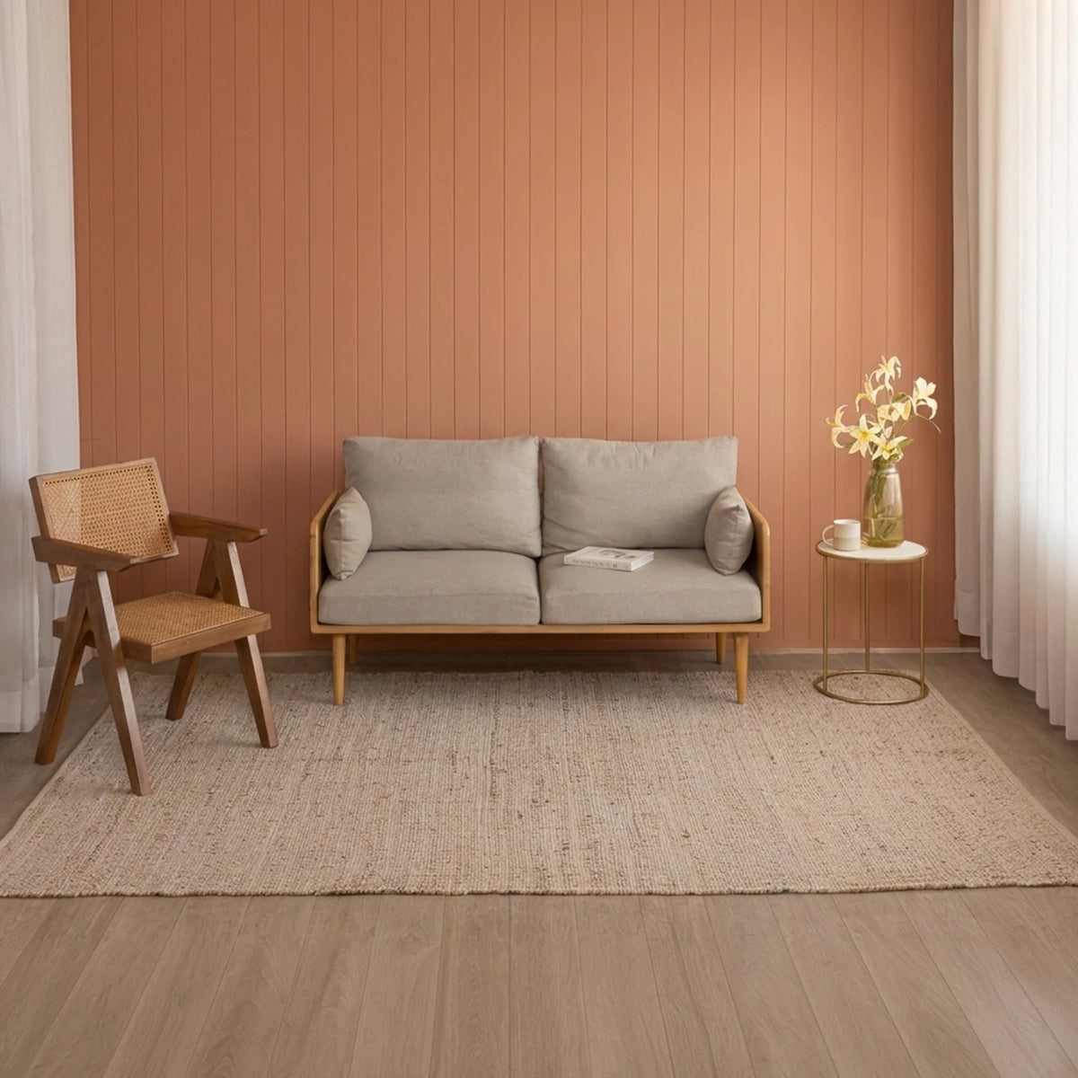 Cotton Jute Rug - Rectangular-16