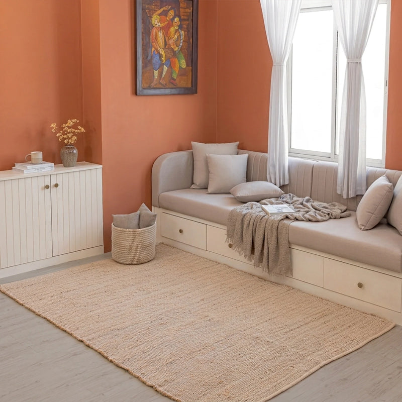 Cotton Jute Rug - Rectangular-10