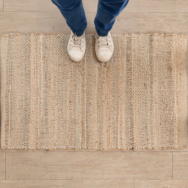 Cotton Jute Rug - Rectangular-5