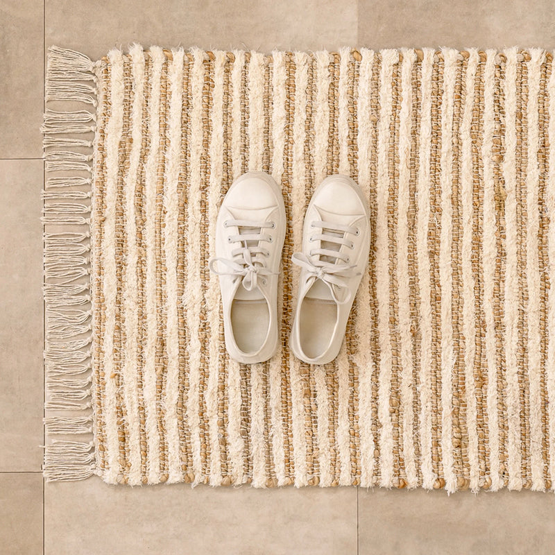 Tassel Cotton Jute - Rectangular-21