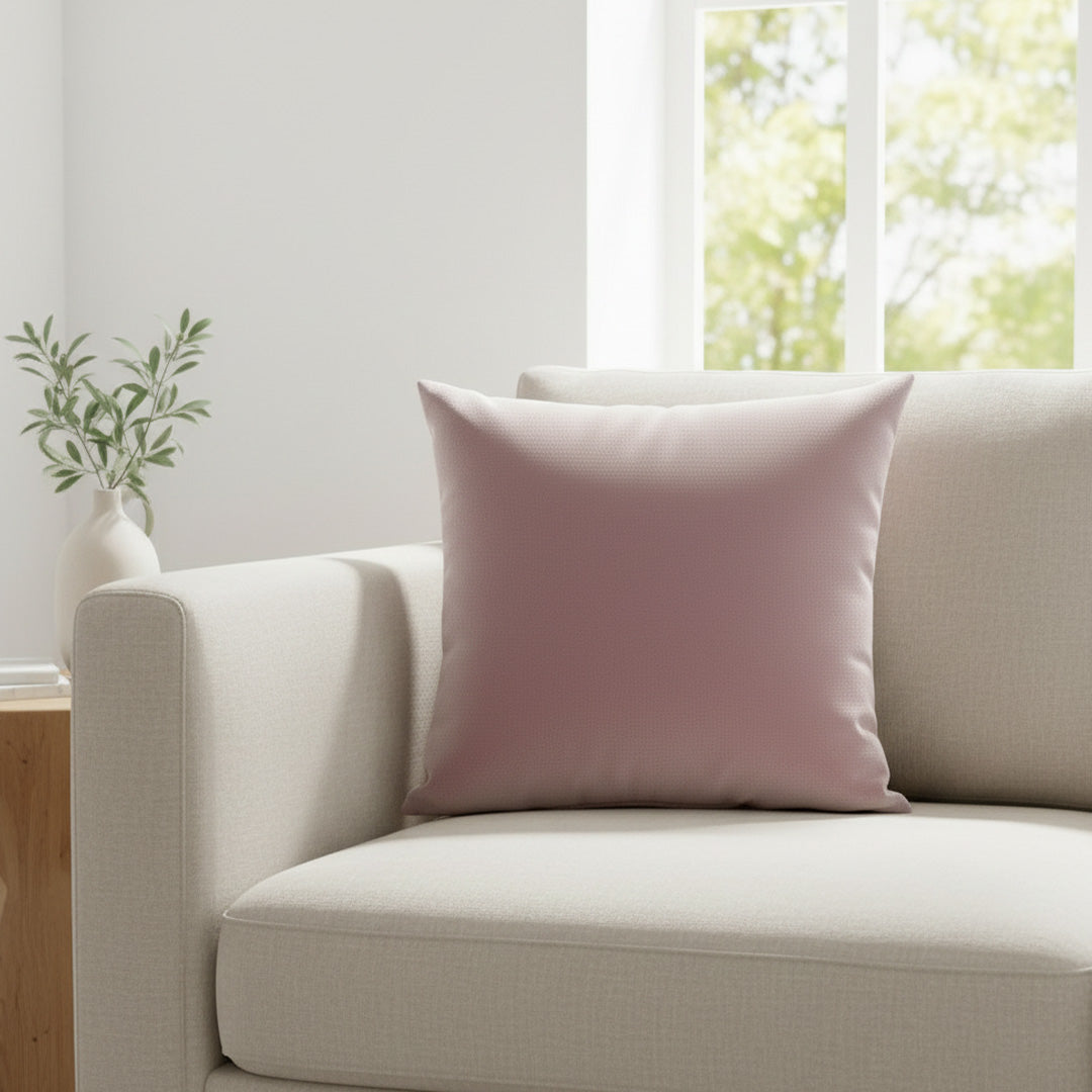 Fort Royal - Velvet Solid Dye Cushion Cover (Lavender)