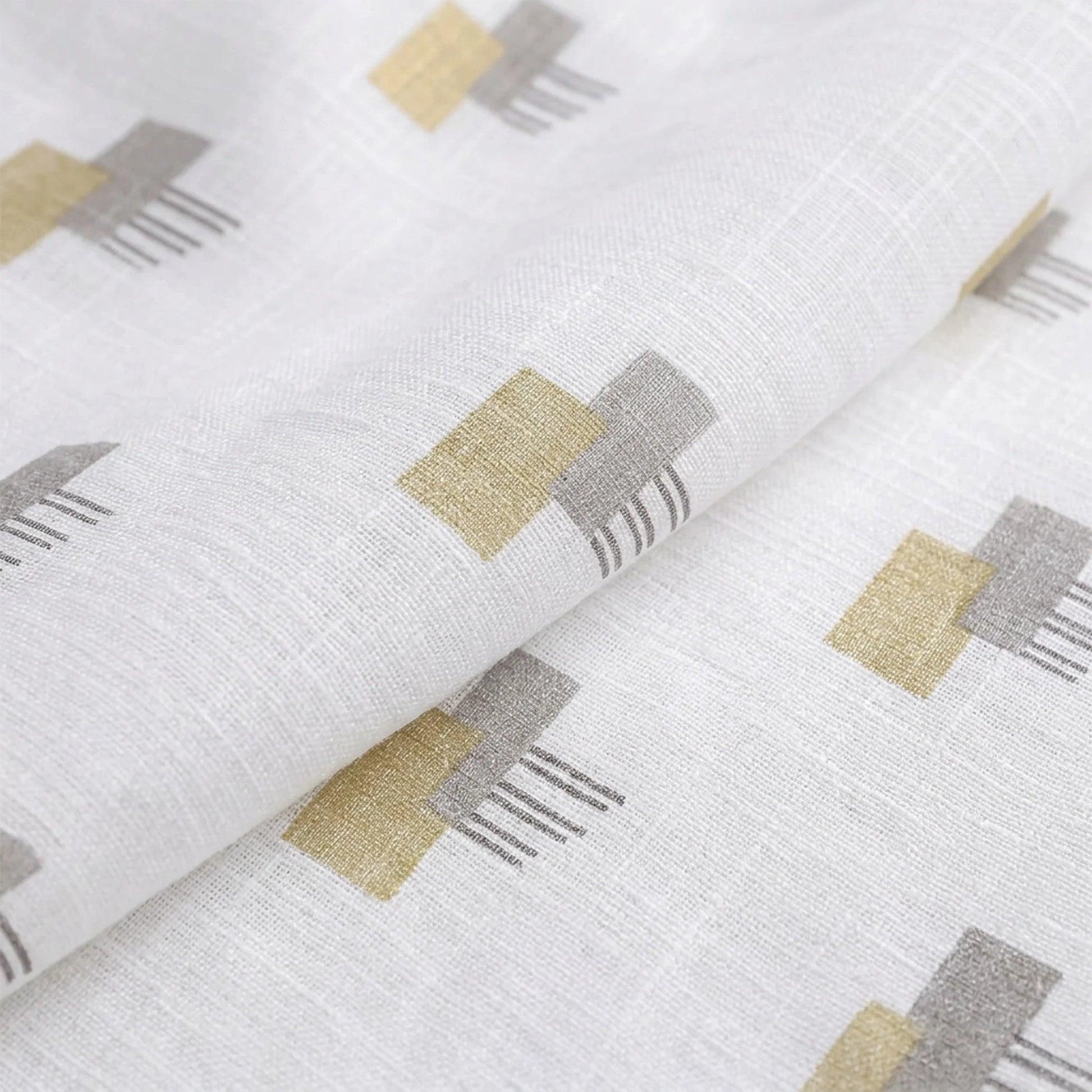 Imprimer Modern Mosaic - Sheer Curtain-4