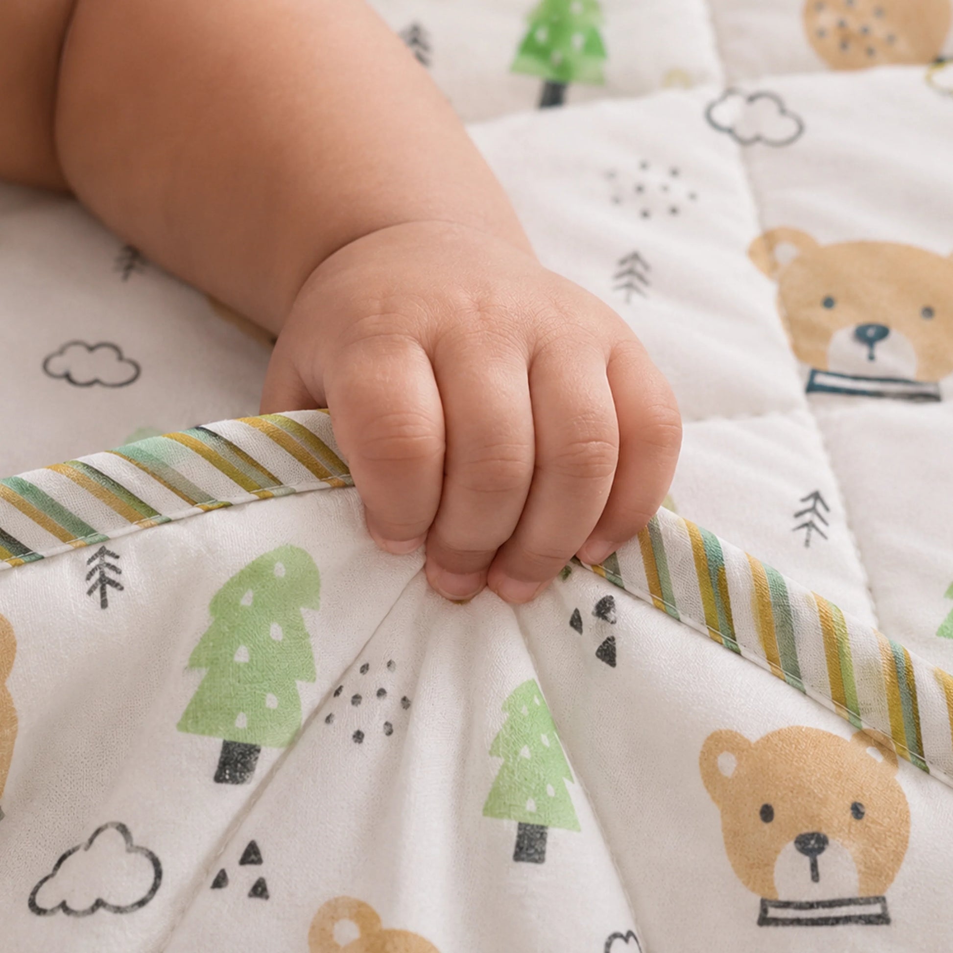 Imprimer Dreamy Bear - Printed Baby Blanket-5