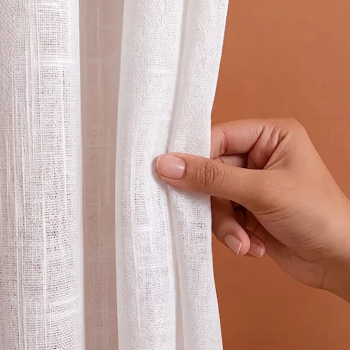 Fort Absolute - White Sheer Curtain