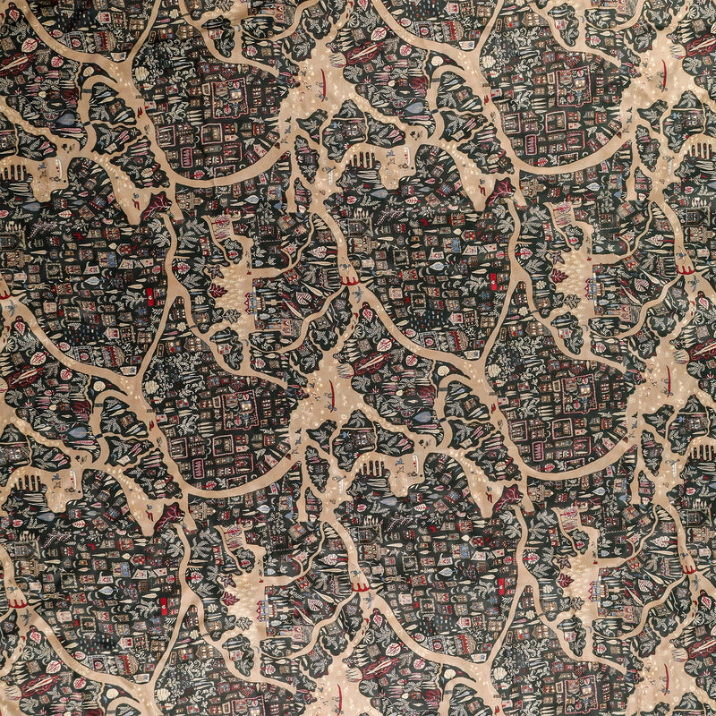 Imprimer River Village - DP curtain-6