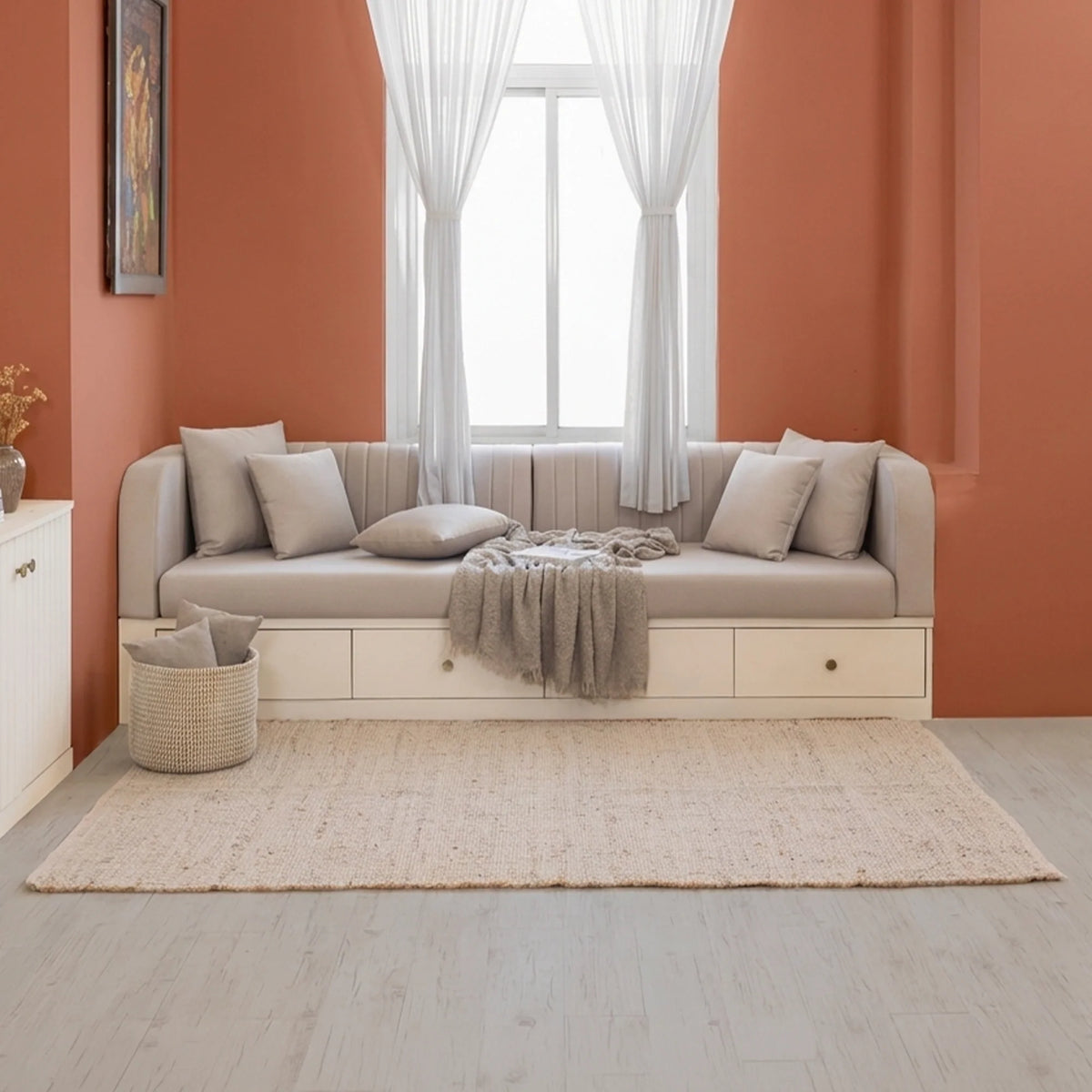 Cotton Jute Rug - Rectangular-11