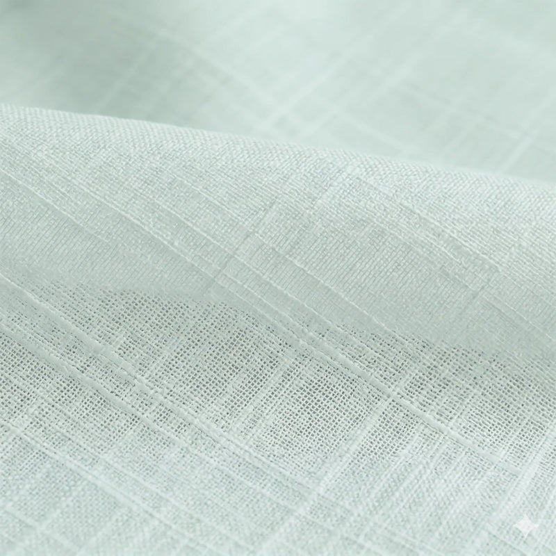 Fort Absolute - Silver Grey Rod Pocket Sheer Curtain-6