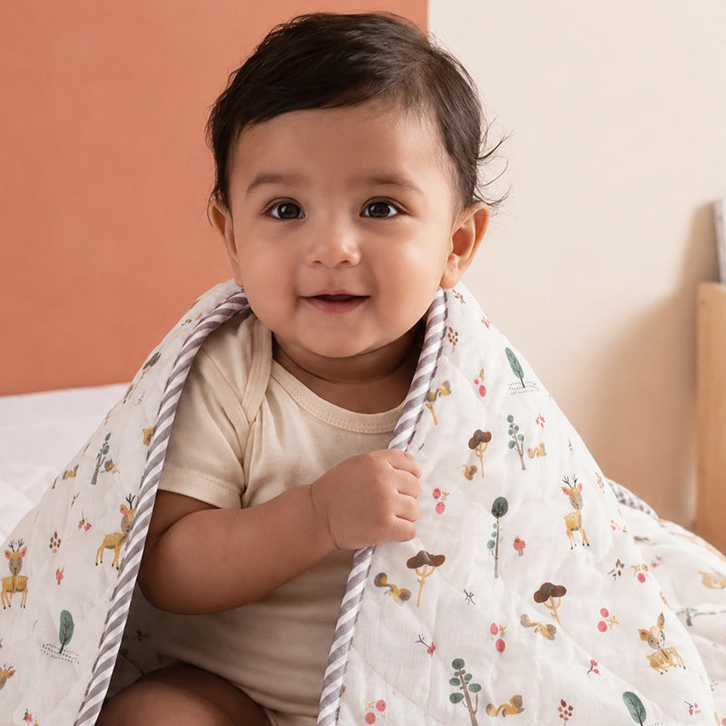 Imprimer Tender Tales - Printed Baby Blanket-7