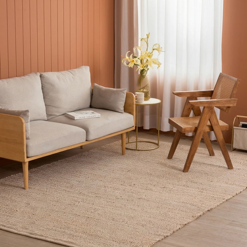 Cotton Jute Rug - Rectangular-17