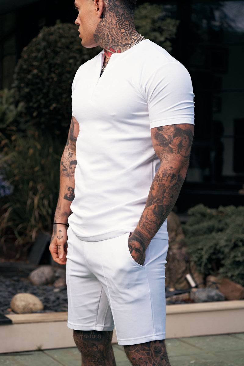 AlphaEdge - White Co-ord Set