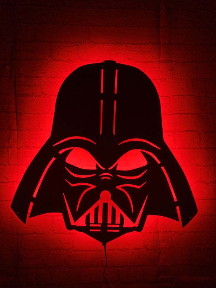 Star Wars Darth Vader RGB Sign – LED Night Light for Gaming Room & Bedroom - LED Neon Sign