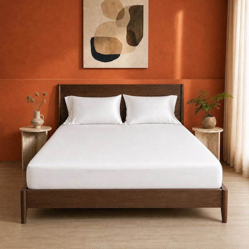Organic Bamboo Fitted Sheet – Soft, Cool & Breathable-1