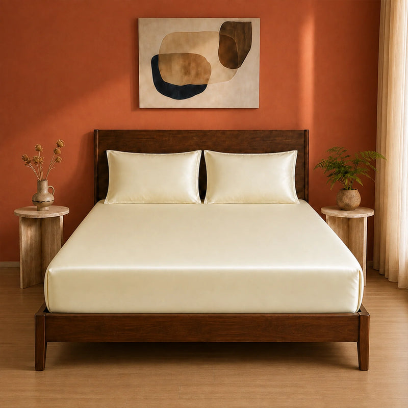 Organic Bamboo Fitted Sheet – Soft, Cool & Breathable-1