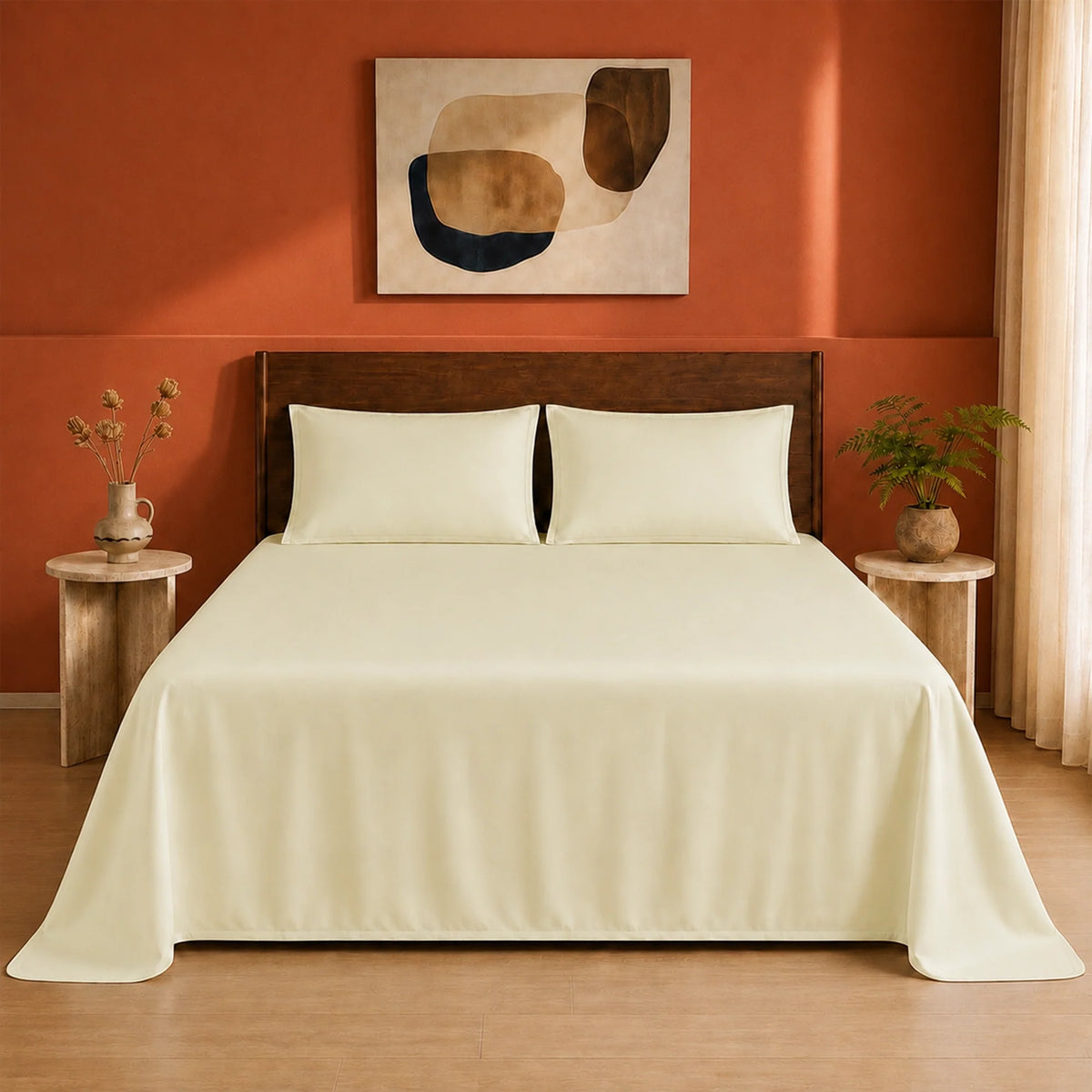 Organic Bamboo Bedsheet – Soft, Cool & Breathable