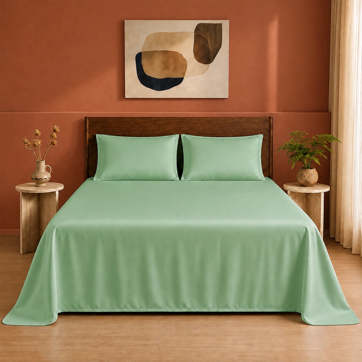 Organic Bamboo Bedsheet – Soft, Cool & Breathable