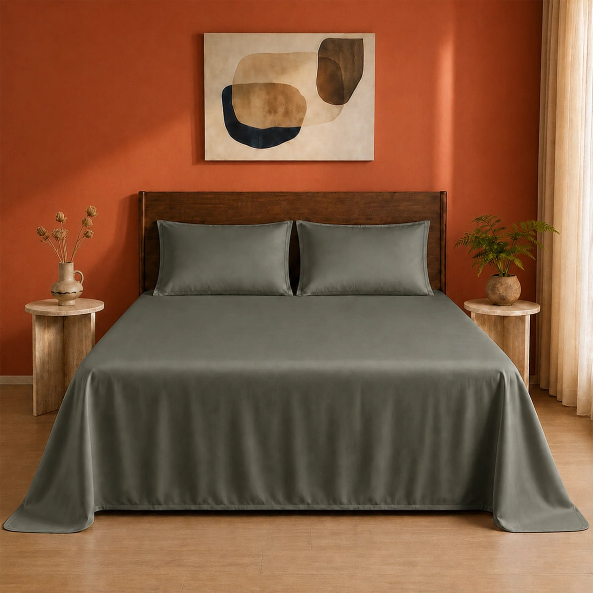 Organic Bamboo Bedsheet – Soft, Cool & Breathable-1