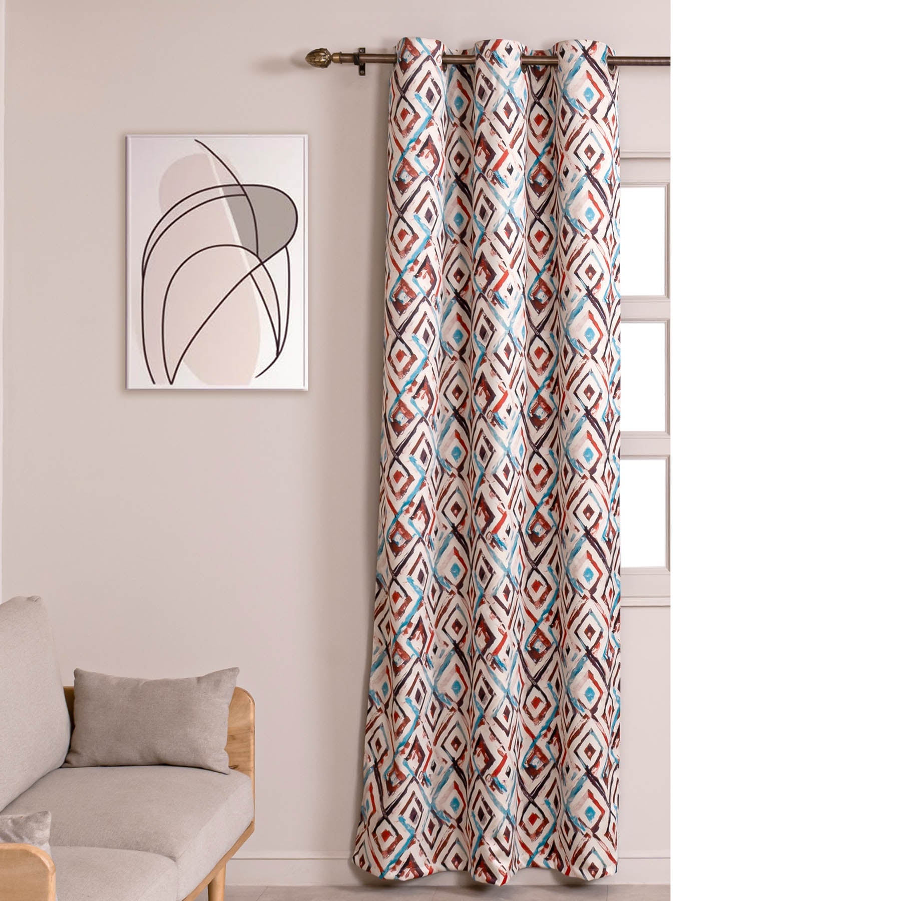 Blackout Curtain in Multicolor