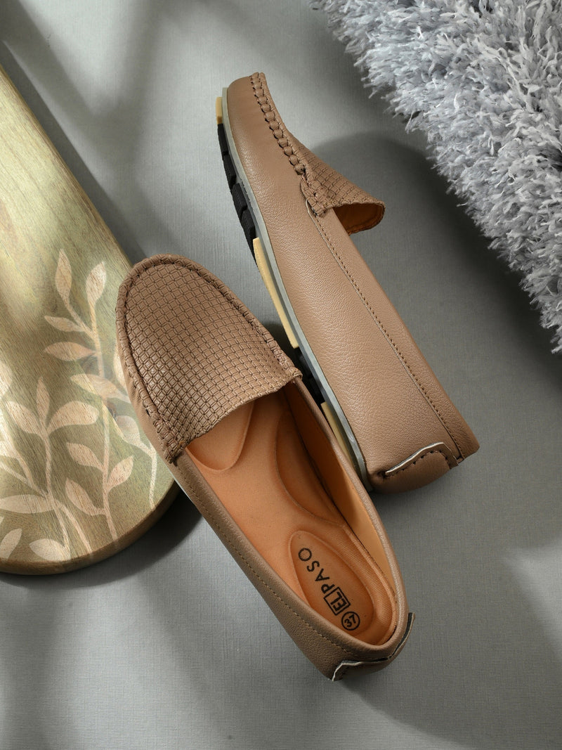 El PASO Round Toe Lightweight Loafers For Women-9
