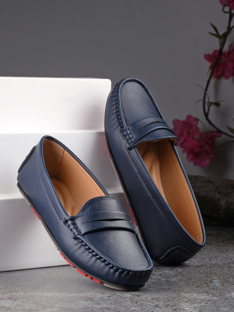 El PASO Square Toe Lightweight Loafers For Women-9