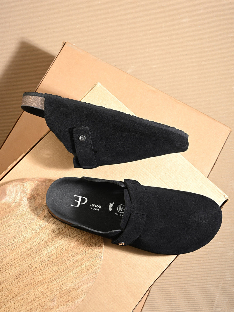 EL PASO Men Faux Leather Casual Slip On Sandals-16