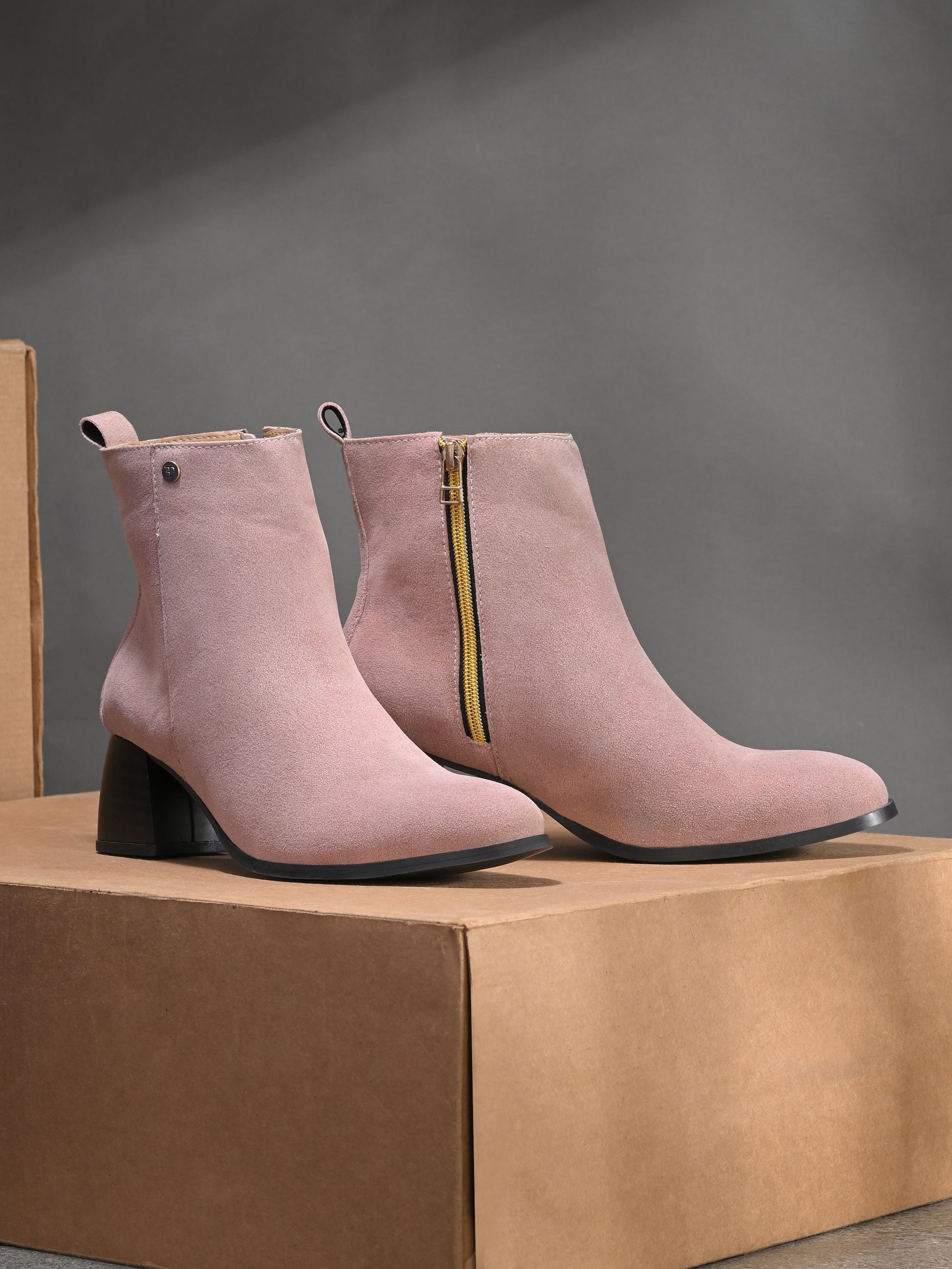 El Paso Women Faux Leather Casual Chelsea Boots-18