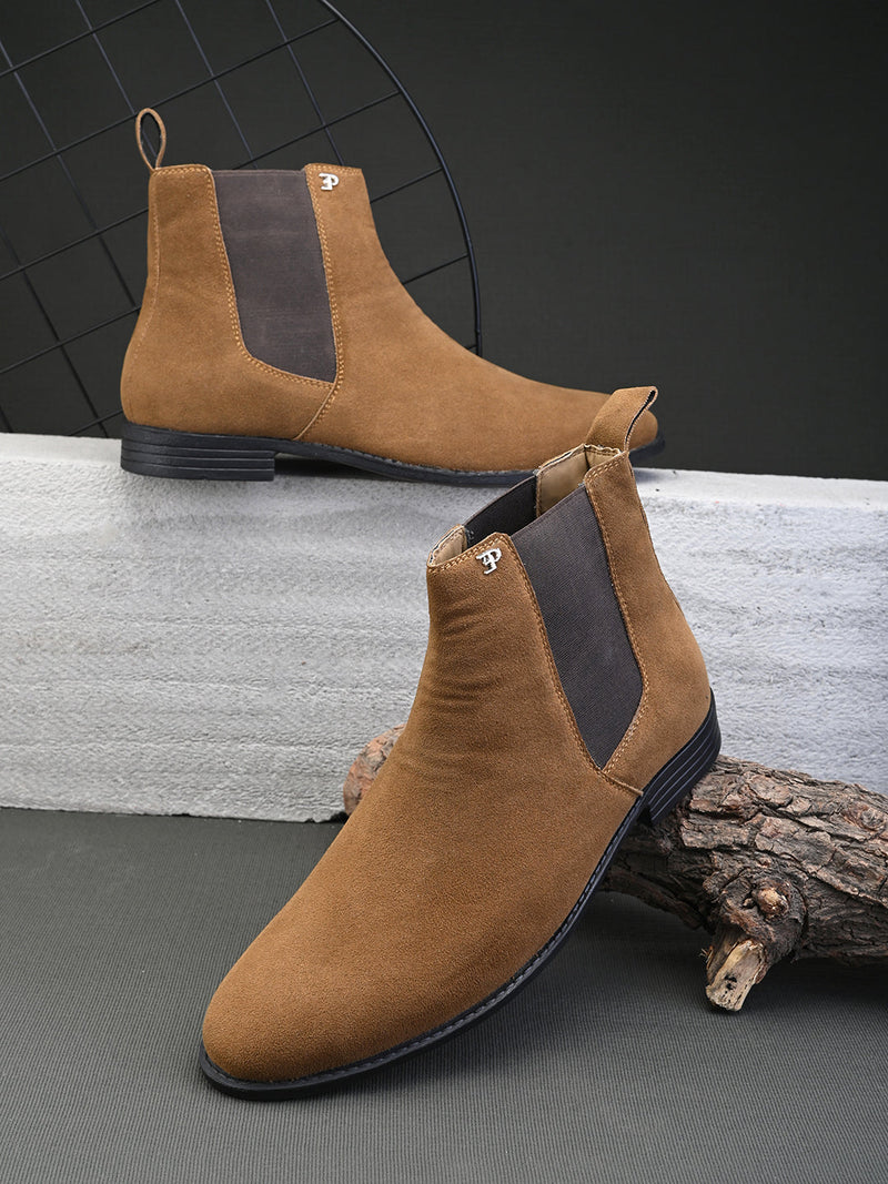 Beige Sovereign Boots-8