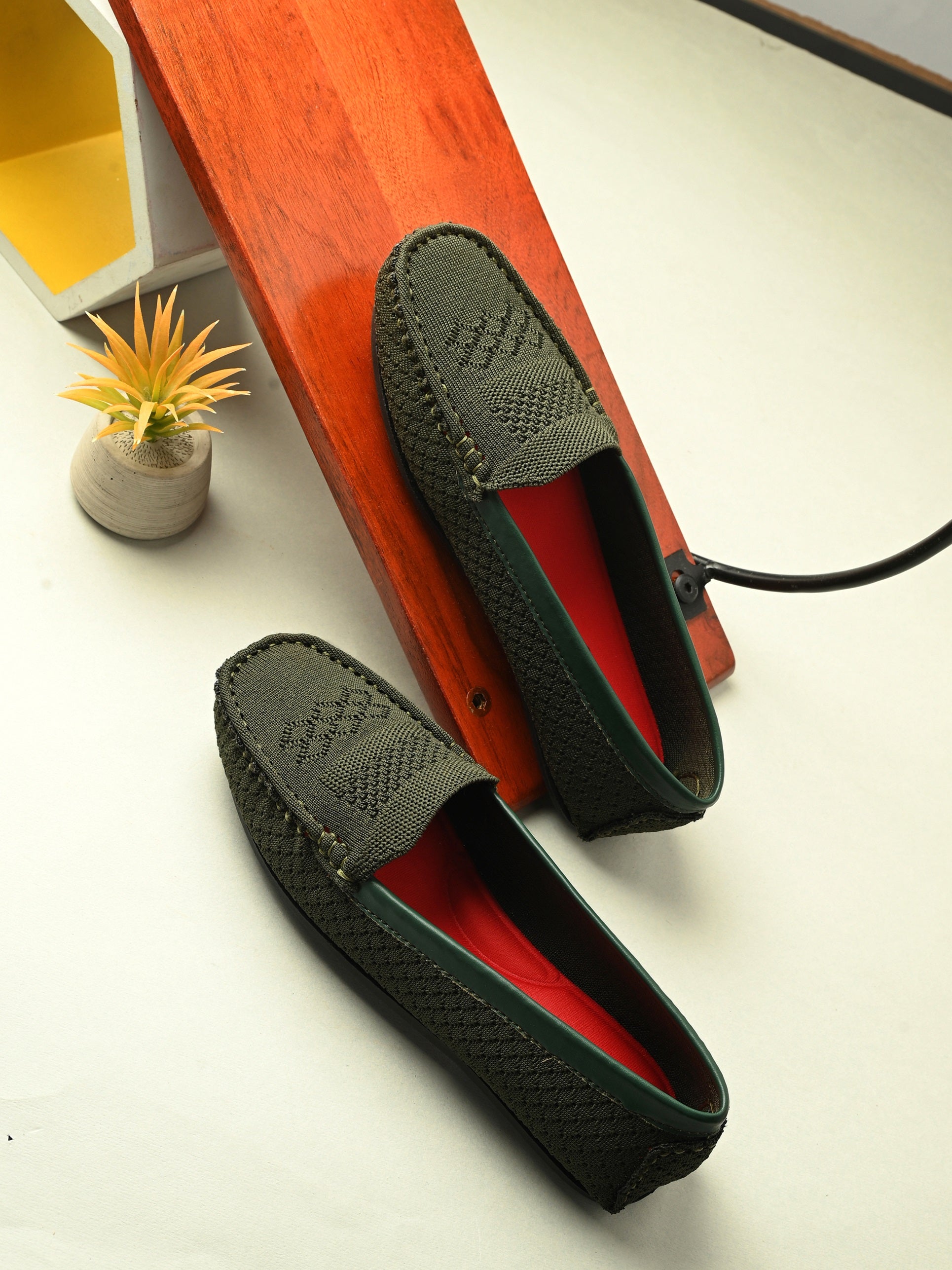 EL PASO Women Faux Leather Casual Slip On Loafers-24