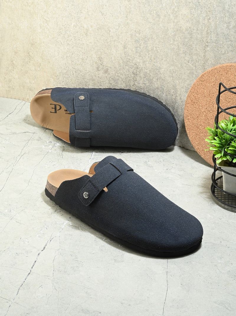 EL PASO Men Faux Leather Casual Slip On Sandals-24