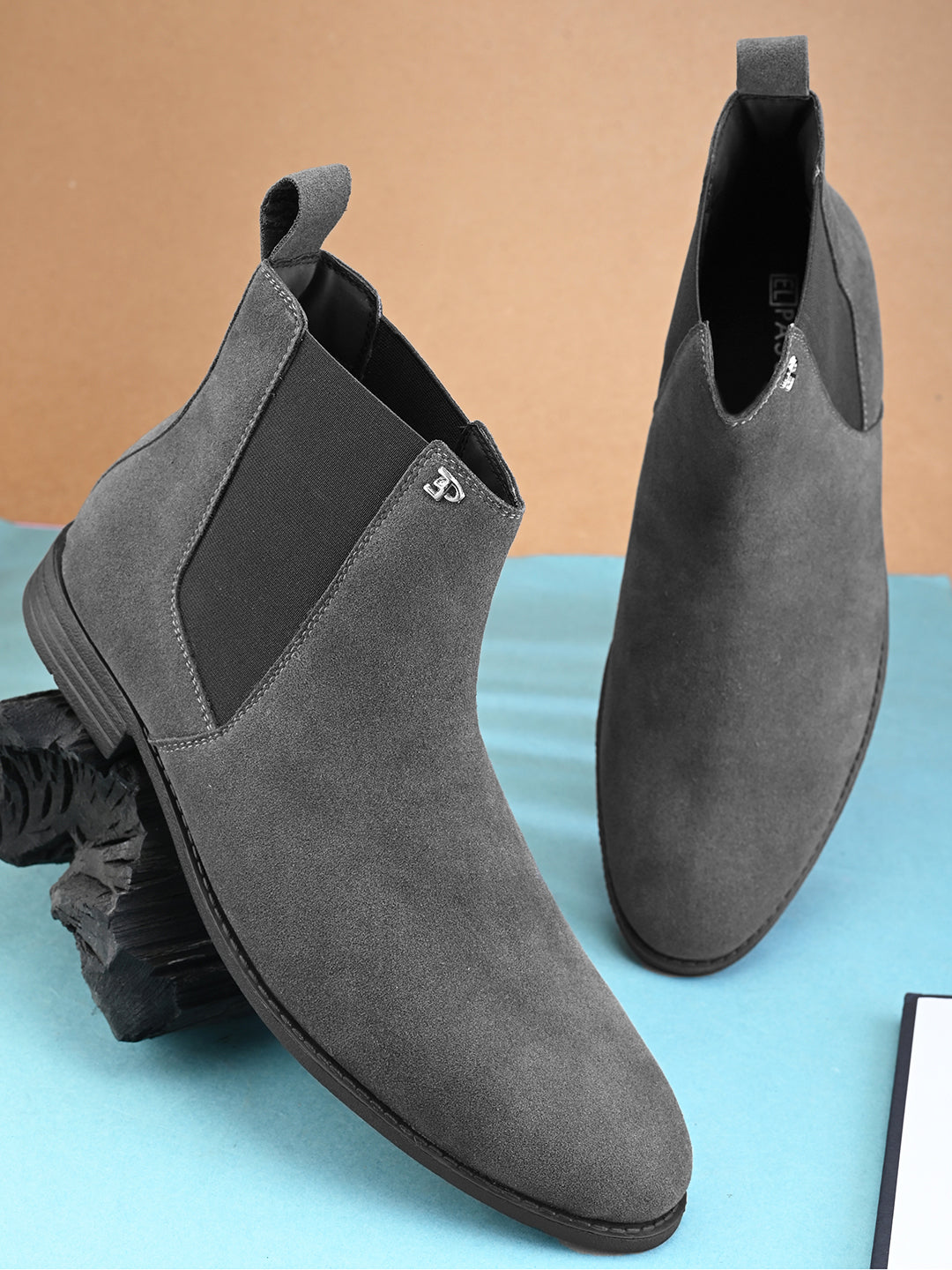 Beige Sovereign Boots-16