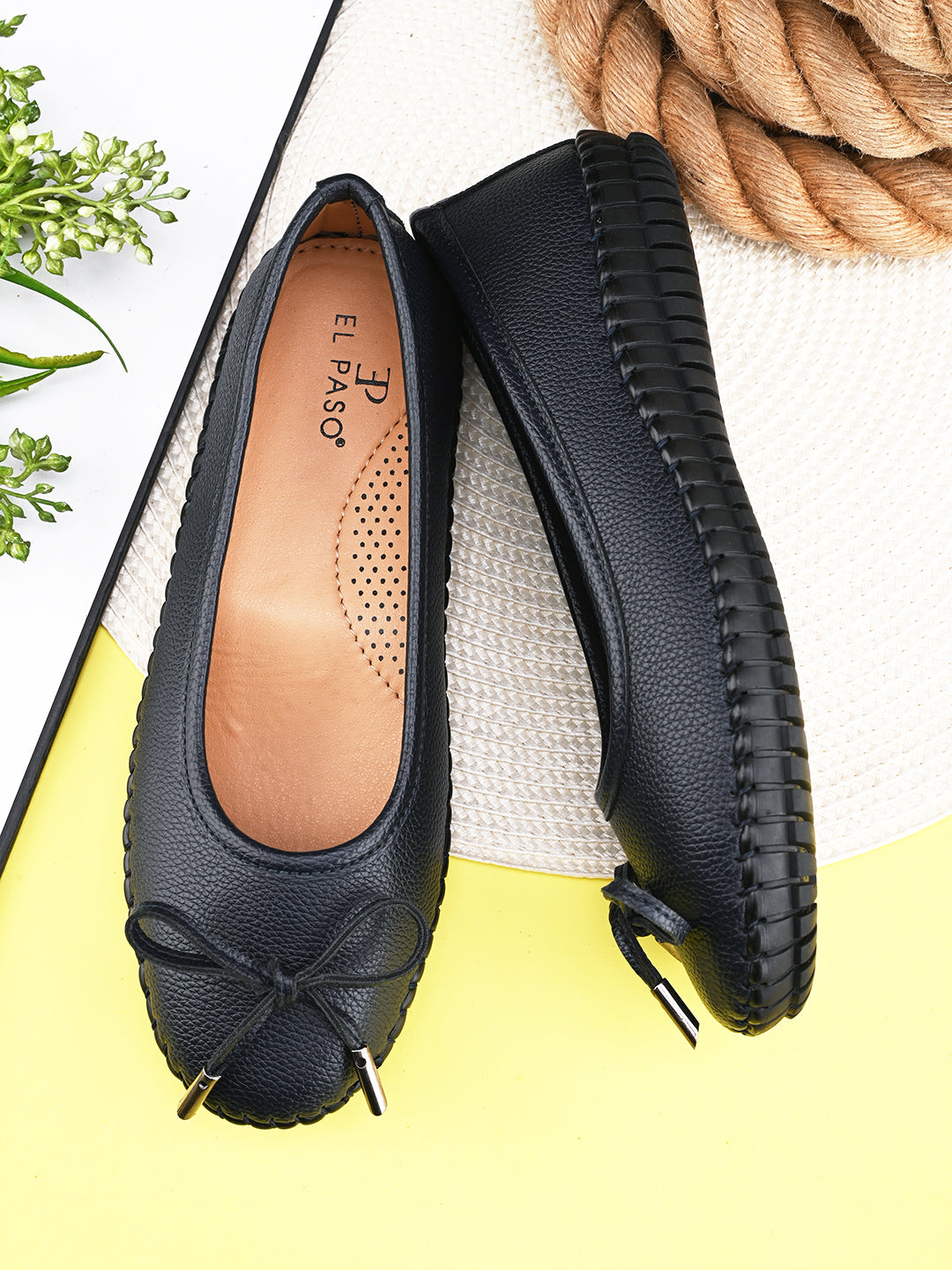 Women Ballerinas with Bows Flats-6