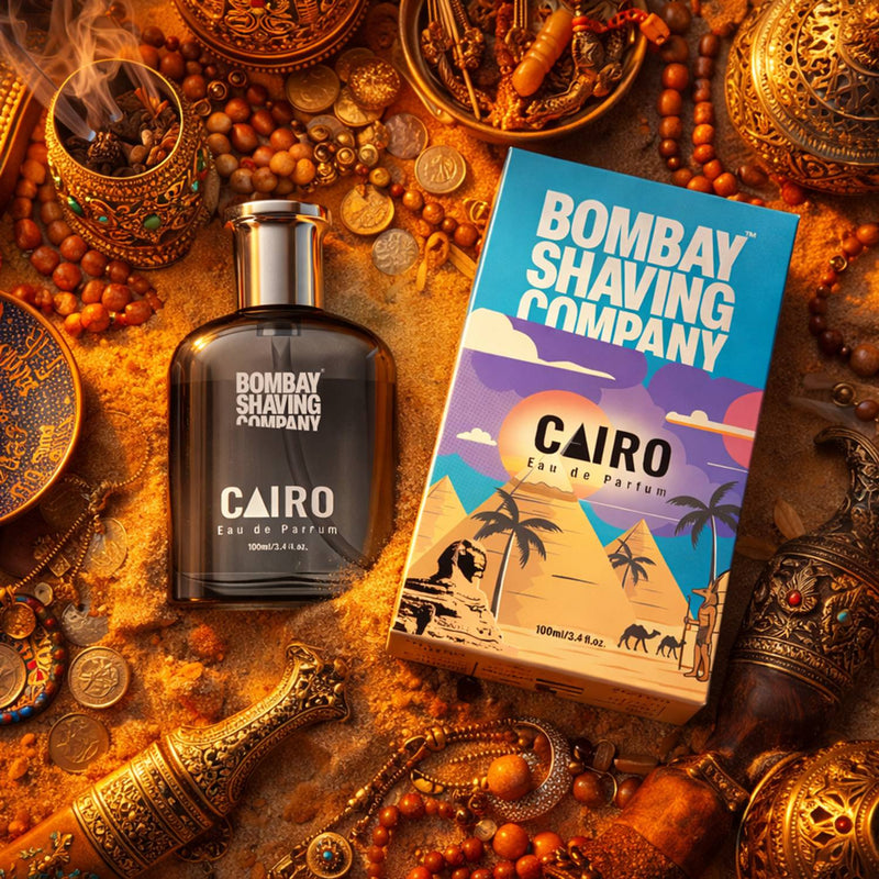 Bombay Shaving Company Cairo Perfume | Premium Fragrance Gift Eau de Parfum - 100 ml (For Men)
