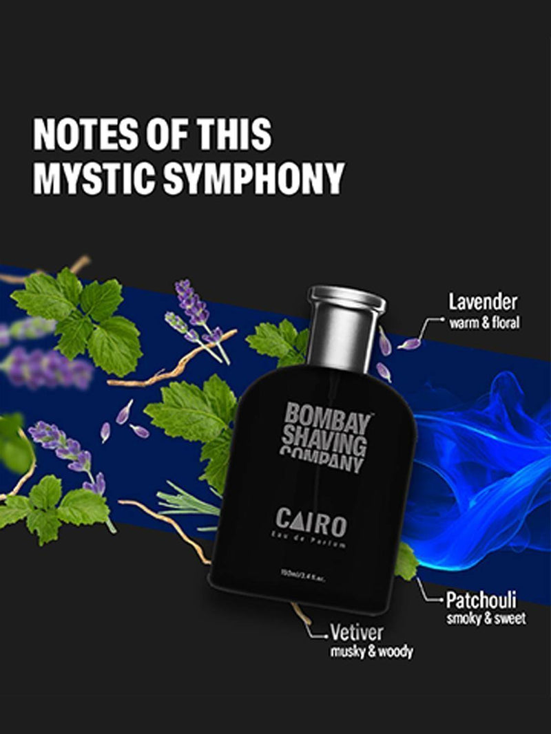 Bombay Shaving Company Cairo Perfume | Premium Fragrance Gift Eau de Parfum - 100 ml (For Men)