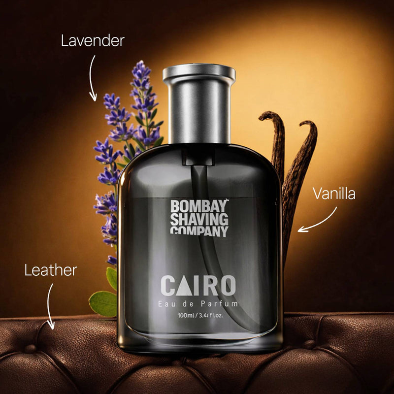 Bombay Shaving Company Cairo Perfume | Premium Fragrance Gift Eau de Parfum - 100 ml (For Men)