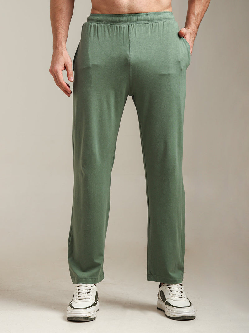 Naturefab Men’s Organic Bamboo Pajama Granite Green-1