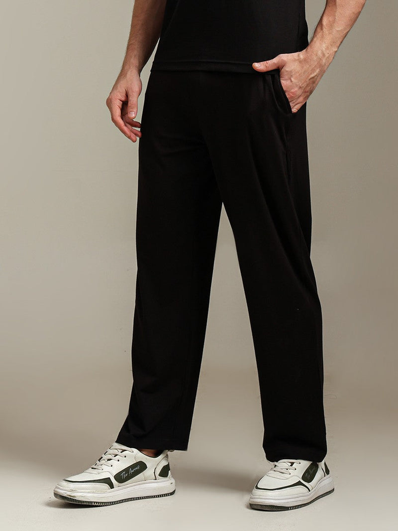 Naturefab Men’s Organic Bamboo Pajama Black-3