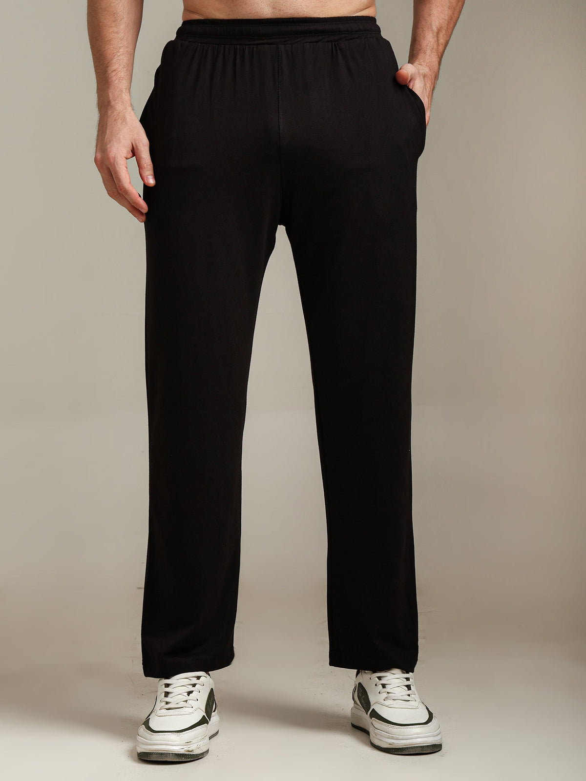 Naturefab Men’s Organic Bamboo Pajama Black-1